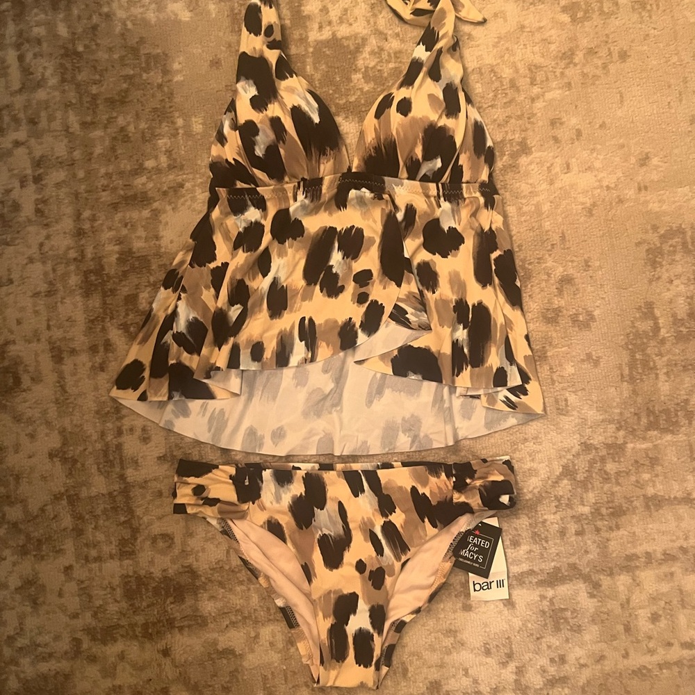NWT Bar III tankini set size xs